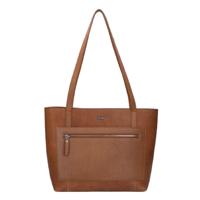 LouLou Essentiels Scales Schoudertas cognac  Damestas