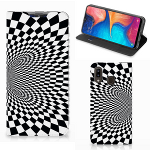 Samsung Galaxy A30 Stand Case Illusie