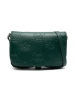 Gucci Kids sac porté épaule à logo embossé - Vert - thumbnail