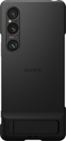 Sony Xperia 1 VI Back Cover Zwart Met Standaard