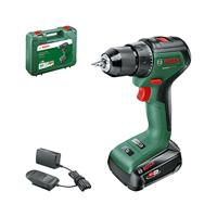Bosch accuboormachine UniversalDrill 18V-60 (1 accu 2,0 Ah, 18 Volt System, in opbergkoffer) Bosch accuboormachine UniversalDrill 18V-60 (1 accu 2,0 Ah, 18 Volt System, in opbergkoffer)