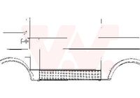 Zijwand VAN WEZEL, Inbouwplaats: Links, u.a. fÃ¼r VW - thumbnail