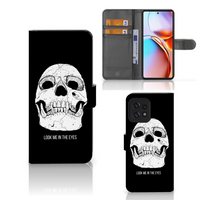 Telefoonhoesje met Naam Motorola Edge 40 Pro Skull Eyes