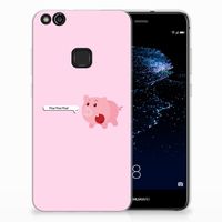 Huawei P10 Lite Telefoonhoesje met Naam Pig Mud