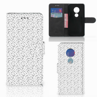 Motorola Moto G7 Play Telefoon Hoesje Stripes Dots