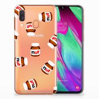 Samsung Galaxy A40 Siliconen Case Nut Jar