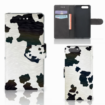 Huawei P10 Telefoonhoesje met Pasjes Koeienvlekken Huawei P10 Telefoonhoesje met Pasjes Koeienvlekken