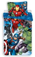 Marvel Avengers Dekbedovertrek Victory - 140 x 200 cm - 70 x 90 cm - thumbnail