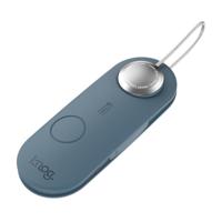 Knog Scout Travel Smart Tag Alarm und FInder, Blau Silber, 1320KN