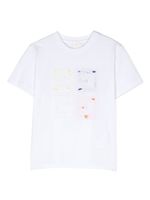 Givenchy Kids t-shirt à logo brodé - Blanc