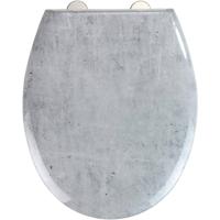 Wenko Wc-bril Concrete 37 X 44,5 Cm Duroplast Grijs