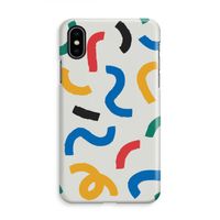 Illustratieve pop 2: iPhone X Volledig Geprint Hoesje - thumbnail