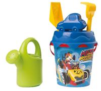 Smoby strandsetje Mickey Mouse jongens 17 cm blauw/groen 5 delig
