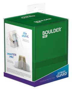 Ultimate Guard Boulder™ Deck Case 100+ Standard Size Emerald