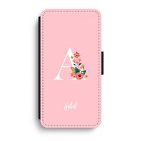 Pink Bouquet: iPhone XR Flip Hoesje