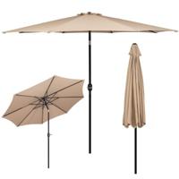 Viking Choice  Tuinparasol 300 cm Beige met hellingfunctie - opvouwbare parasol