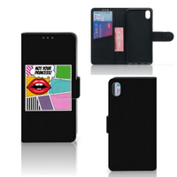 Xiaomi Redmi 7A Wallet Case met Pasjes Popart Princess