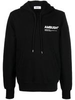 AMBUSH hoodie WKSP à logo imprimé - Noir - thumbnail