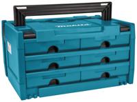 Makita Makstor 3-6 Mbox opbergsysteem koffer met 6 lades P-84333
