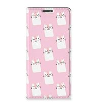 Motorola Edge 20 Pro Hoesje maken Sleeping Cats