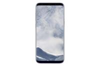 Clear Cover EF-QG955 - Achterzijde behuizing voor mobiele telefoon - zilver - voor Galaxy S8+