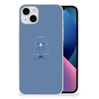 iPhone 15 Plus Telefoonhoesje met Naam Baby Rhino - thumbnail