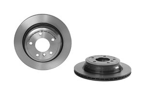 Remschijf COATED DISC LINE BREMBO, Remschijftype: Binnen geventileerd, u.a. für BMW