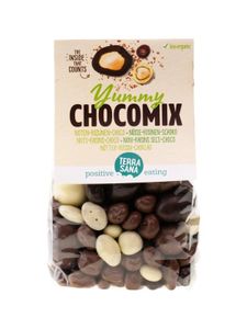 Yummy chocomix noten rozijnen choco bio