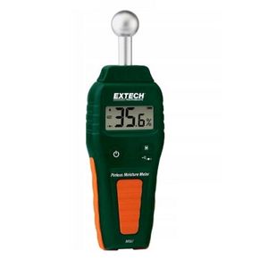 Extech MO57 Materiaalvochtmeter Meetbereik bouwvochtigheid 0.1 tot 99.9 %Vol. Meetbereik houtvochtigheid (bereik) 0.1 tot 99.9 %Vol.