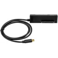 StarTech.com USB31C2SAT3 USB Type-C USB 3.1 1 x SATA 7+15 pin Zwart kabeladapter/verloopstukje - thumbnail