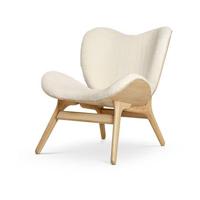 Umage A Conversation Piece naturel houten fauteuil Teddy White - thumbnail