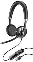 Plantronics 202581-01 Blackwire C725 USB geoptimaliseerde headset met actieve ruisonderdrukking -Zilver/zwart