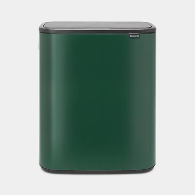 Brabantia Bo Touch Bin afvalemmer 60 liter met kunststof binnenemmer - Pine Green Brabantia Bo Touch Bin afvalemmer 60 liter met kunststof binnenemmer - Pine Green
