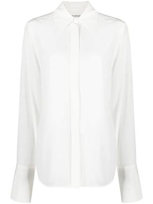 Sportmax Leila zijden blouse - Wit