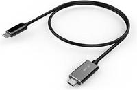 LMP 17466 3 m USB C USB C mannelijke mannelijke grijze USB-kabel - USB-kabel (3 m, USB C, USB C, grijs)