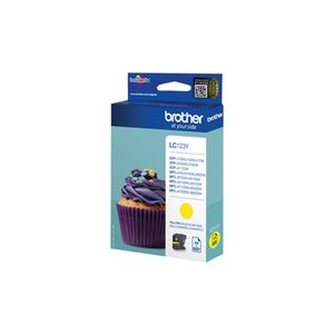 Brother LC-123Y inktcartridge 1 stuk(s) Origineel Hoog (XL) rendement Geel