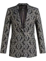 ETRO blazer à motif en jacquard - Noir - thumbnail