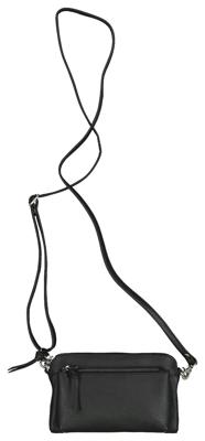 HEMA Dames Schoudertas - Leer - 6 X 18 X 12 HEMA Dames Schoudertas - Leer - 6 X 18 X 12