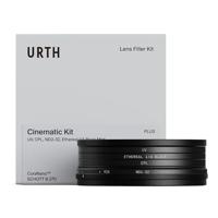 Urth 58mm Cinematische 4-in-1 Lensfilterkit (Plus) - UV, circulair polarisatiefilter (CPL), variabele neutrale dichtheid ND2-32, ¼ Black Mist, multi-gecoat optisch glas, ultradunne lensfilters