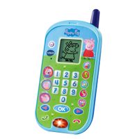 VTech Peppa Pig Leertelefoon + Licht en Geluid - thumbnail