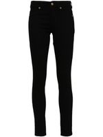 Versace Jeans Couture logo-lettering skinny jeans - Noir