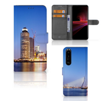 Sony Xperia 1 III Flip Cover Rotterdam - thumbnail