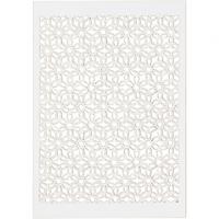 Creotime patroonkarton 10 stuks 10,5 x 14,8 cm wit