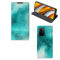 Bookcase Xiaomi Mi 11i | Poco F3 Painting Blue - thumbnail