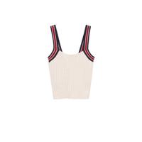 Mango gebreide top beige