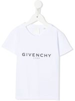 Givenchy Kids t-shirt en coton à logo imprimé - Blanc