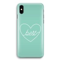 Best heart pastel: iPhone Xs Volledig Geprint Hoesje - thumbnail