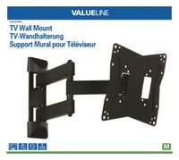 Valueline VLM-MFM30 tv-bevestiging 106,7 cm (42") Zwart - thumbnail