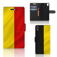 HTC Desire 628 Bookstyle Case Belgische Vlag