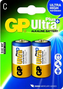 GP Ultra C batterij (baby) Alkaline 1.5 V 2 stuk(s)